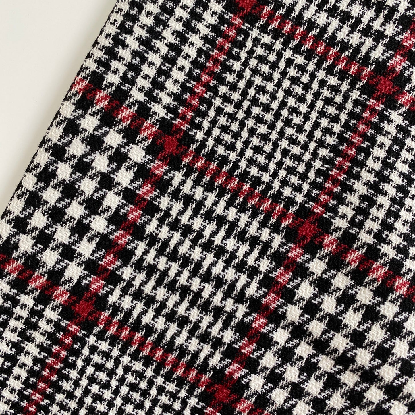 Stretch Checked Suiting