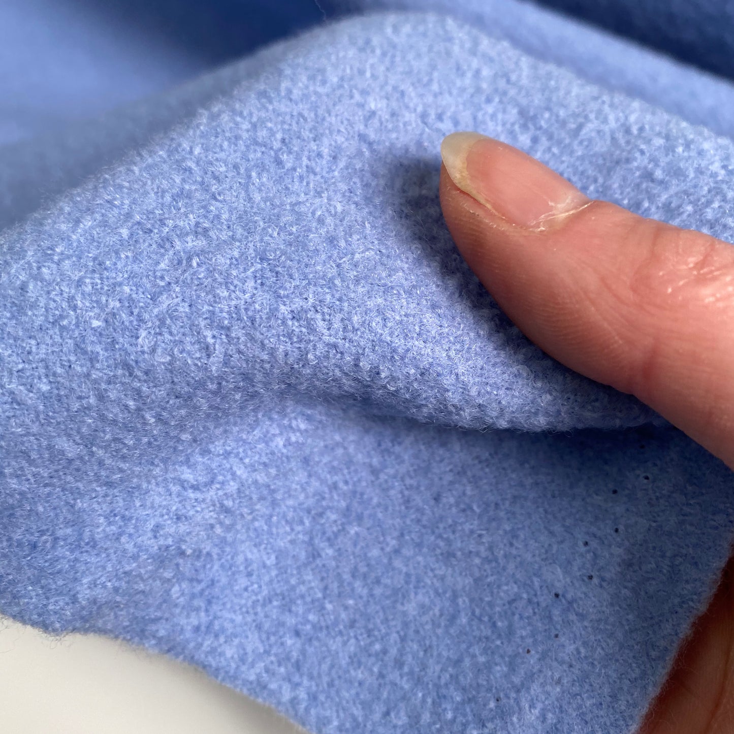 Boucle Wool Powder Blue