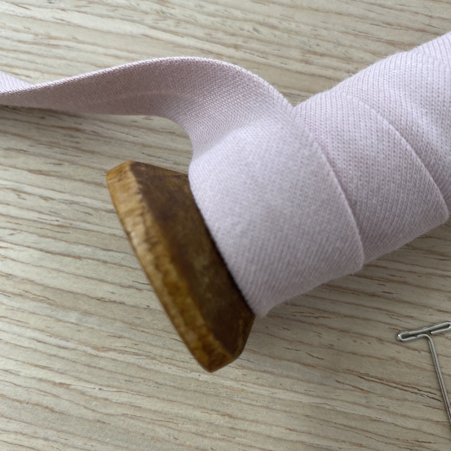 Organic Cotton Knit Bias Binding 20mm