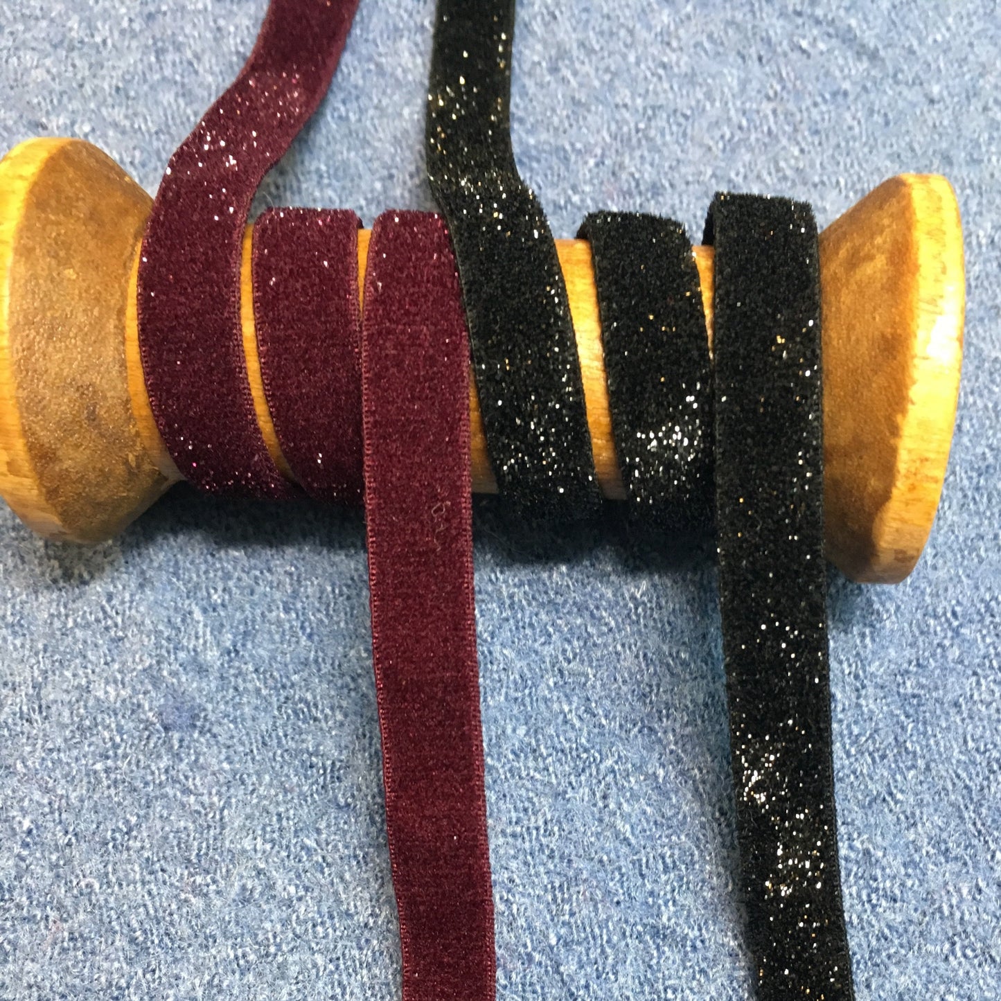 Sparkle Velvet Elastic