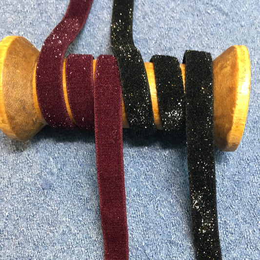 Sparkle Velvet Elastic