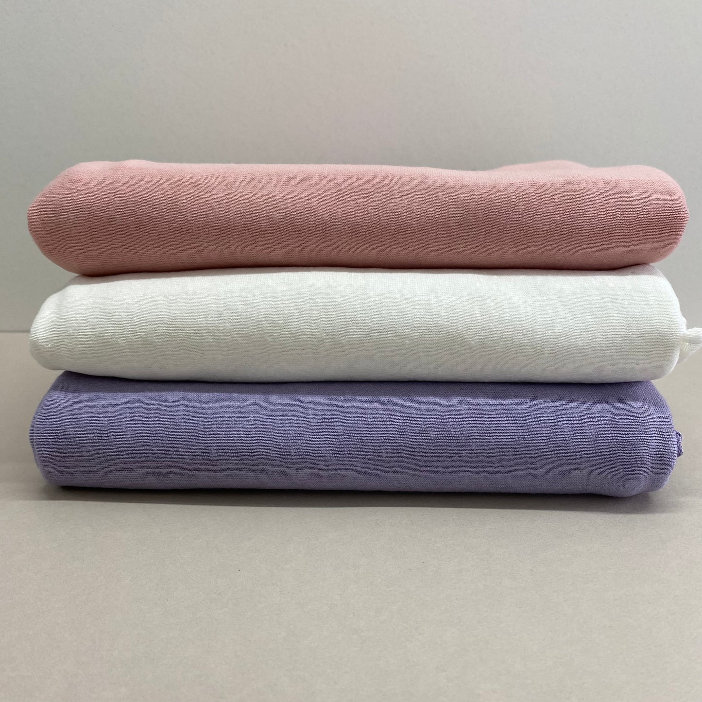 Lily Linen Viscose Jersey Fabric Vanilla Ice 0.25m