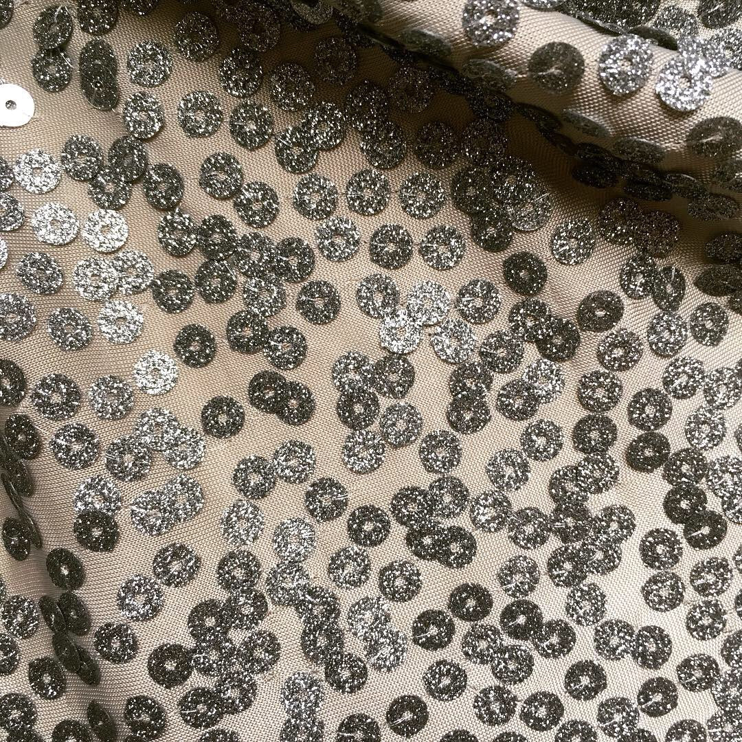 Sequinned Sparkle Knit Roll End