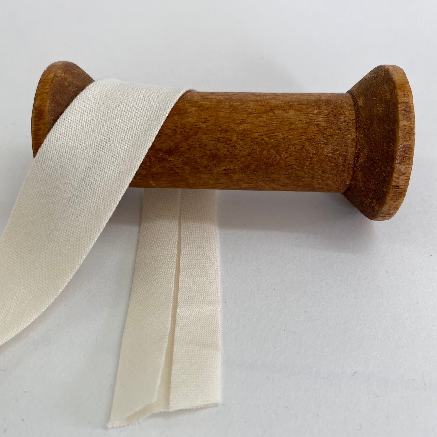 Organic Cotton Woven Bias Binding 20mm