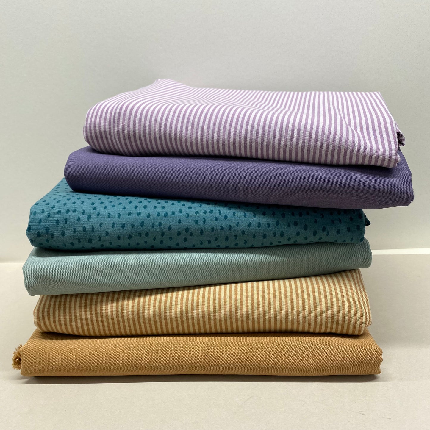 Georgia Peach Stretch Cotton Drill Heather Sage