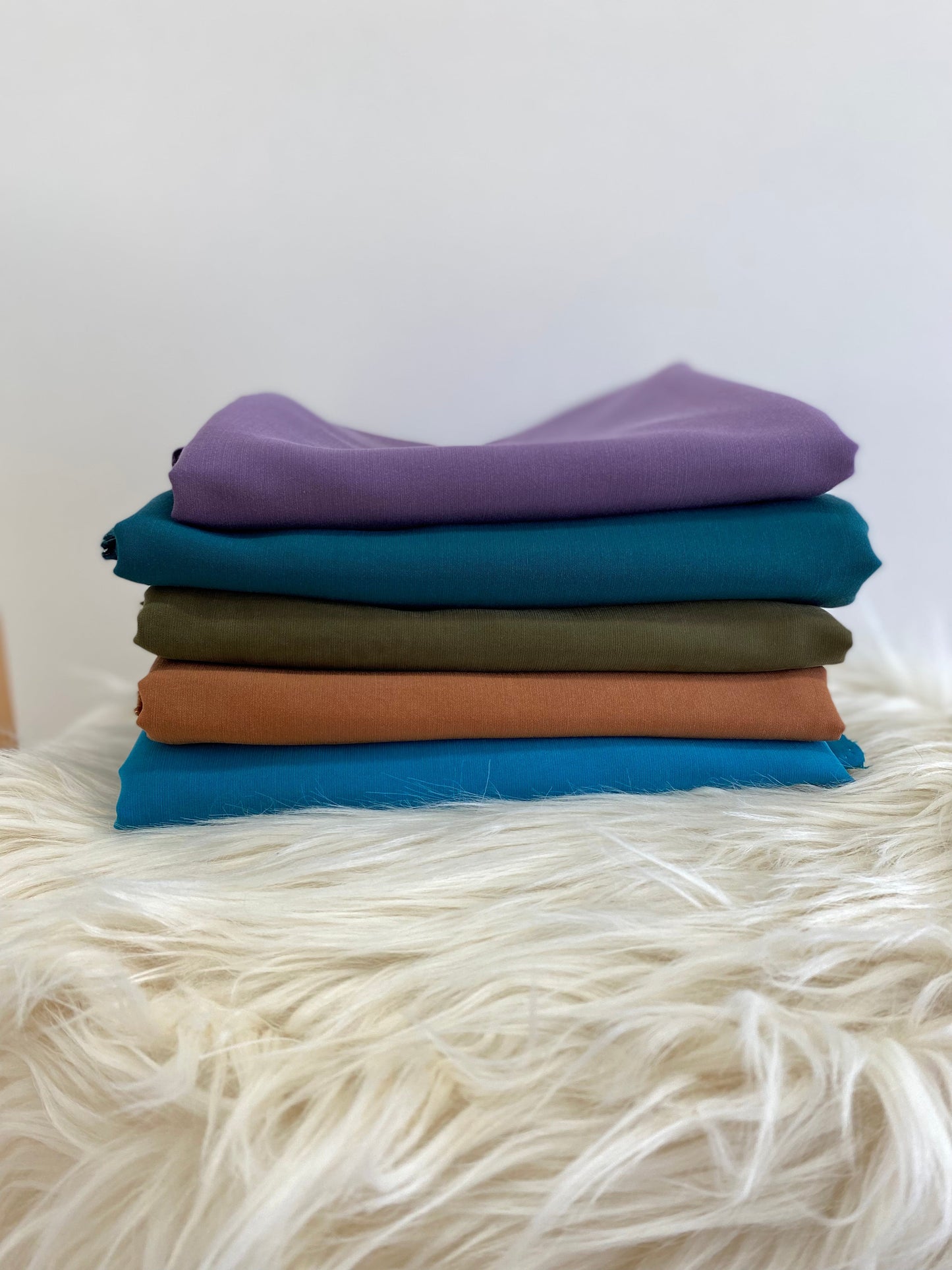 Carlie Sand-Washed Viscose Deep Violet