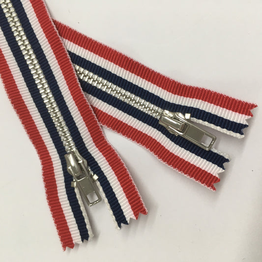 Stripe Tape Non-Separating Zipper