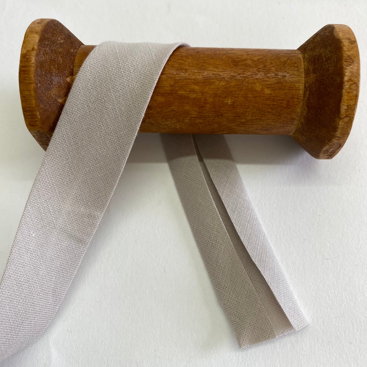 Organic Cotton Woven Bias Binding 20mm