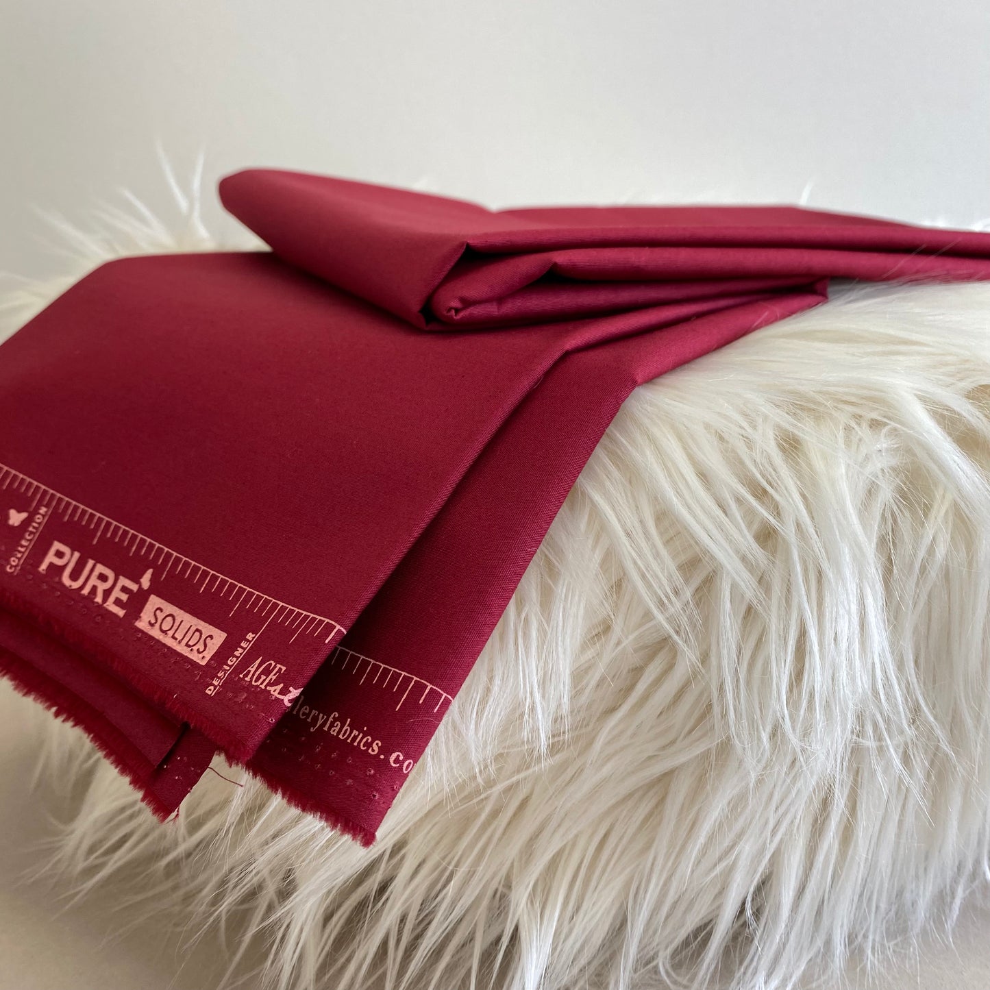 Art Gallery Candied Cherry Cotton Solid