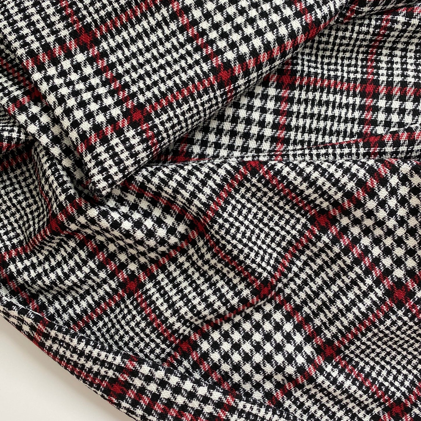 Stretch Checked Suiting
