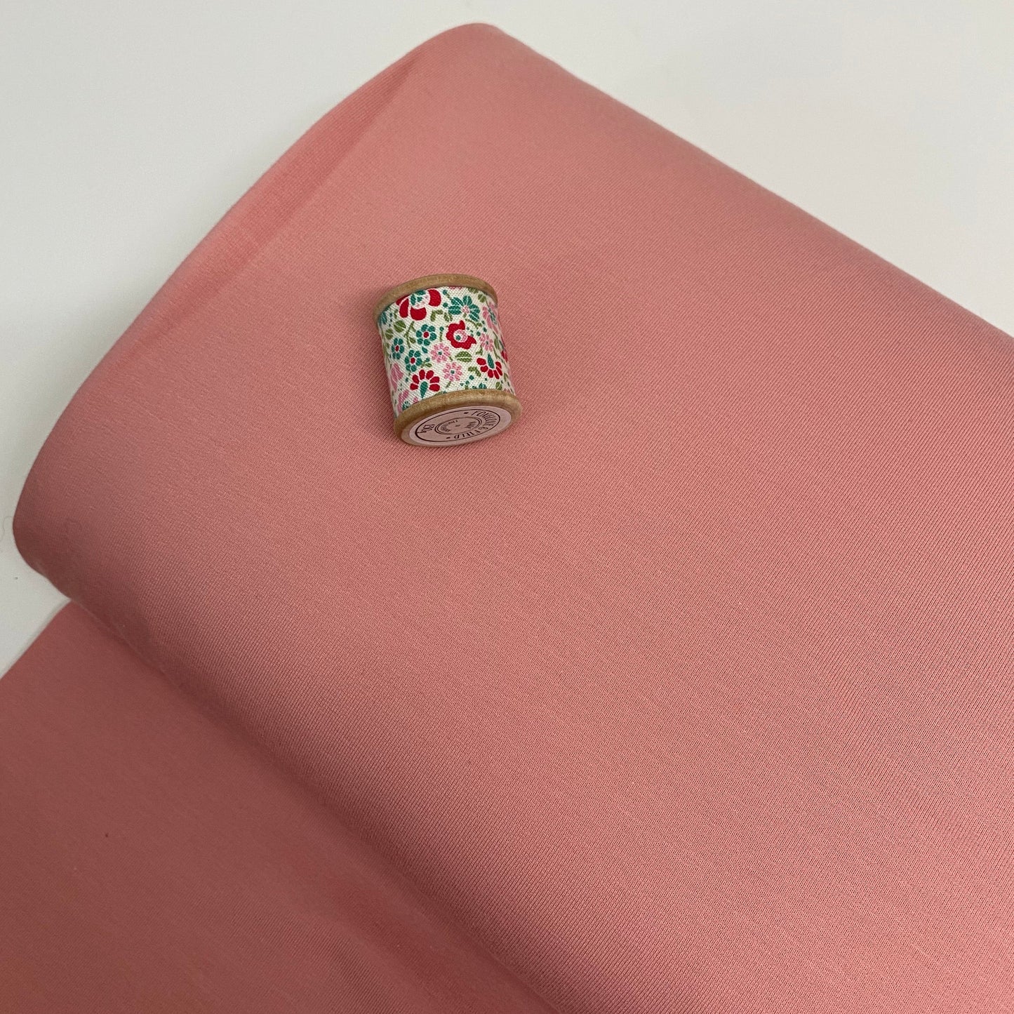 Daisy Brush Backed Sweatshirt Strawberry Pink