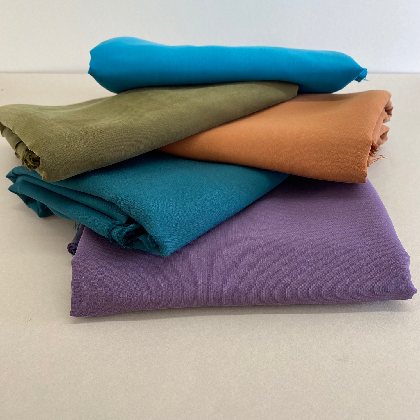Carlie Sand-Washed Viscose Soft Aubergine