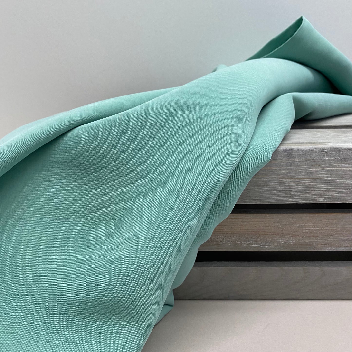 Carlie Sand-Washed Viscose Soft Mint