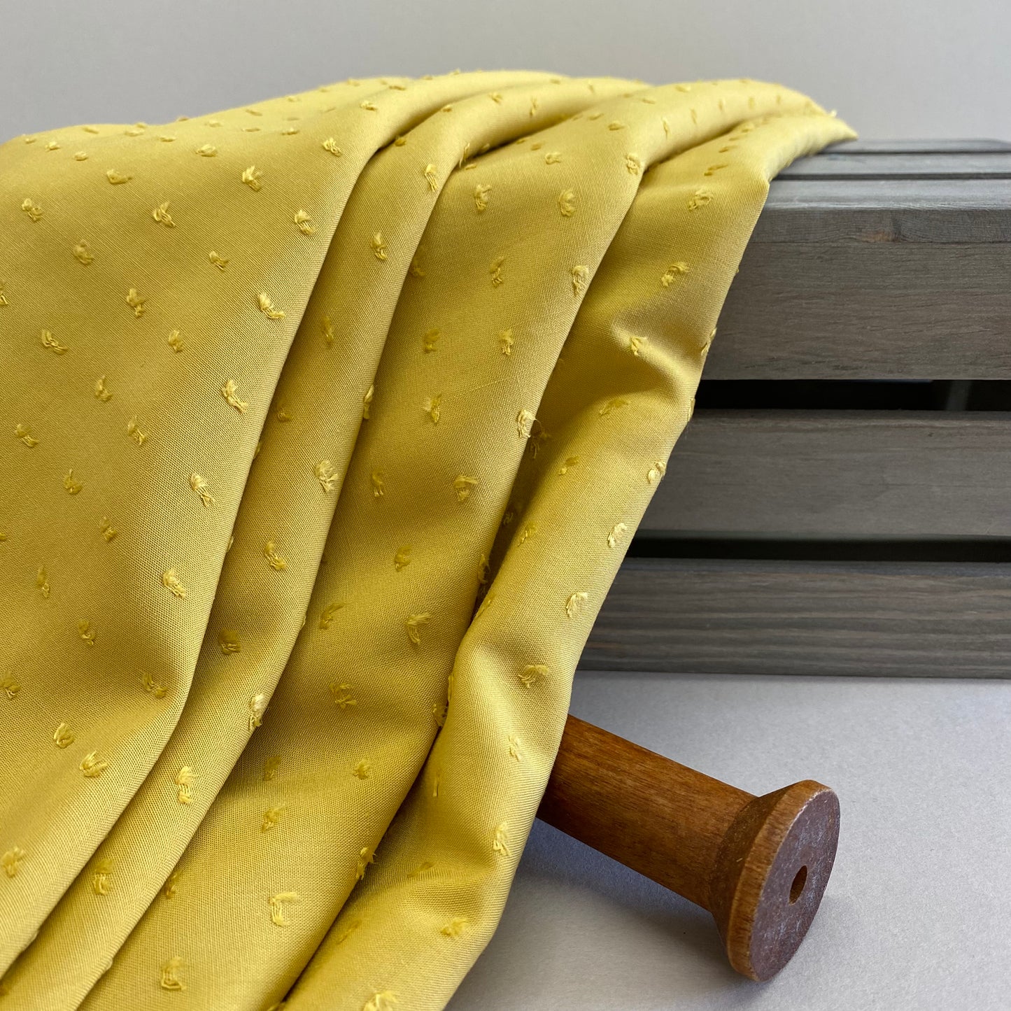 April Viscose Dobby Lawn Citrine