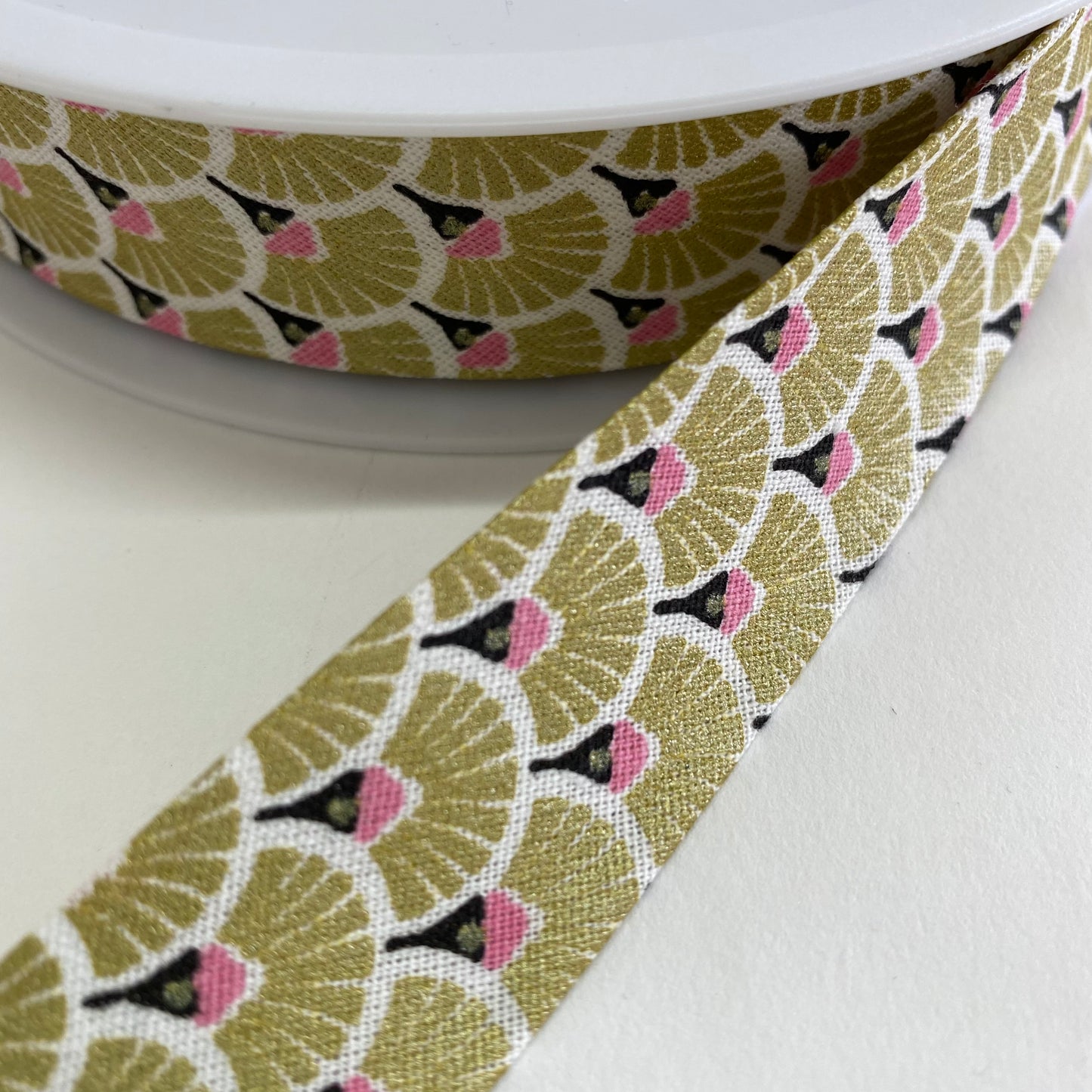 Art Deco Fans Cotton Bias Binding 27mm