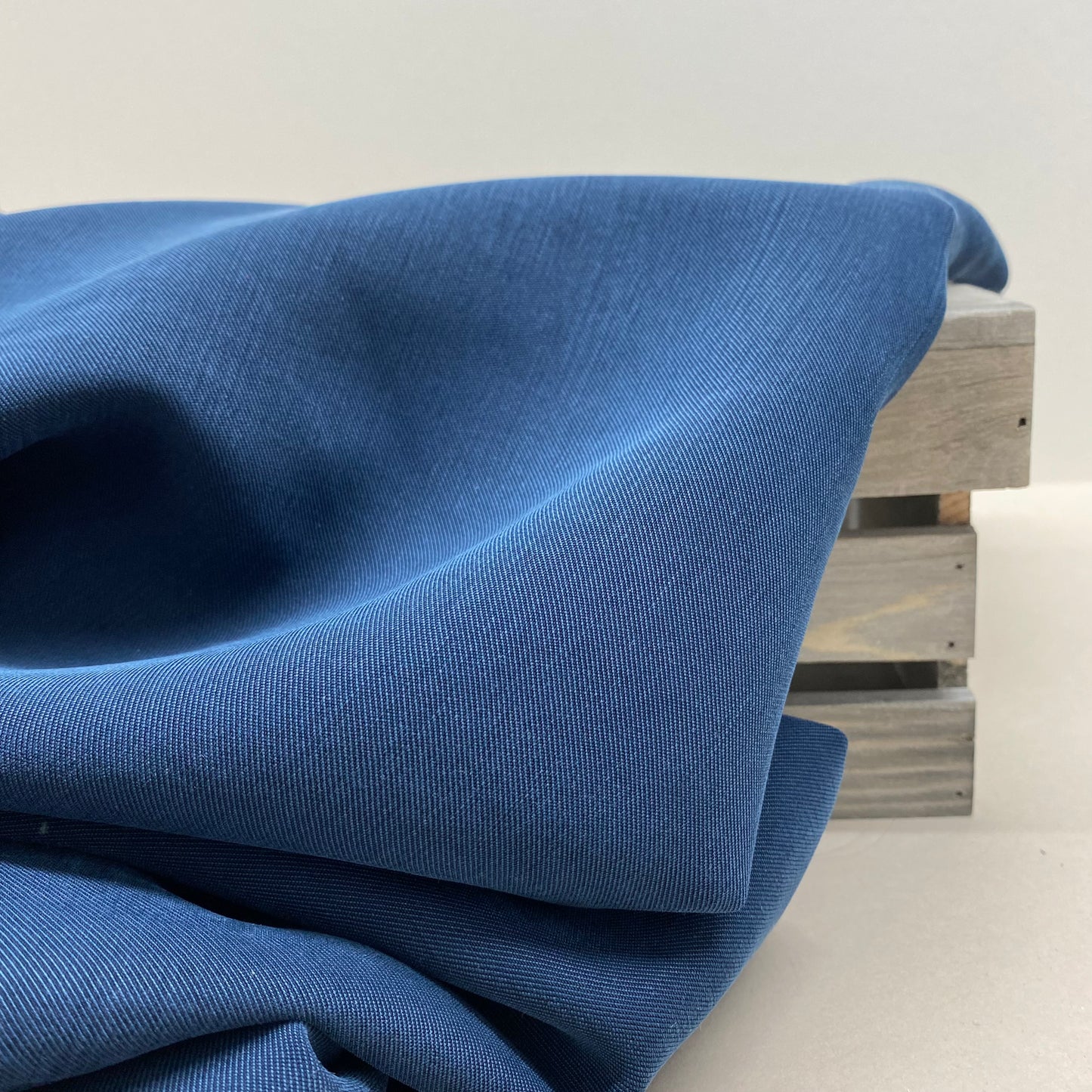 Viscose Drape Twill Navy