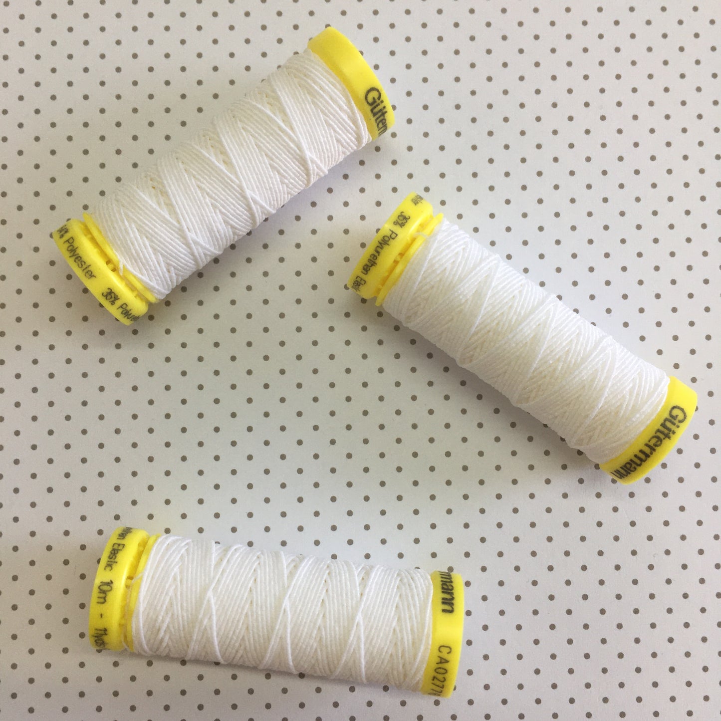 Gütermann Elastic Shirring Thread Reel 10m