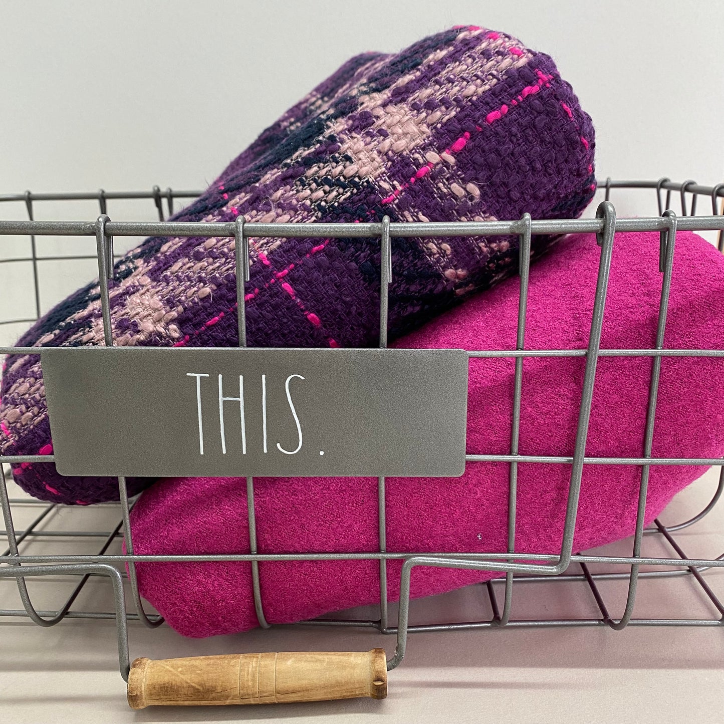 Sarah Boiled Wool Blend Cassis