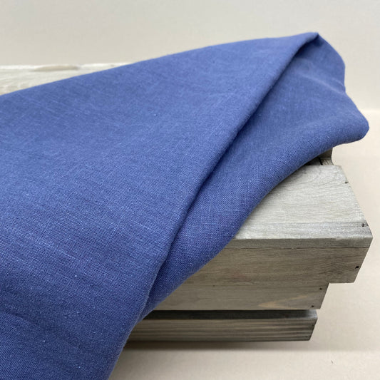 Washed Linen Fabric Denim