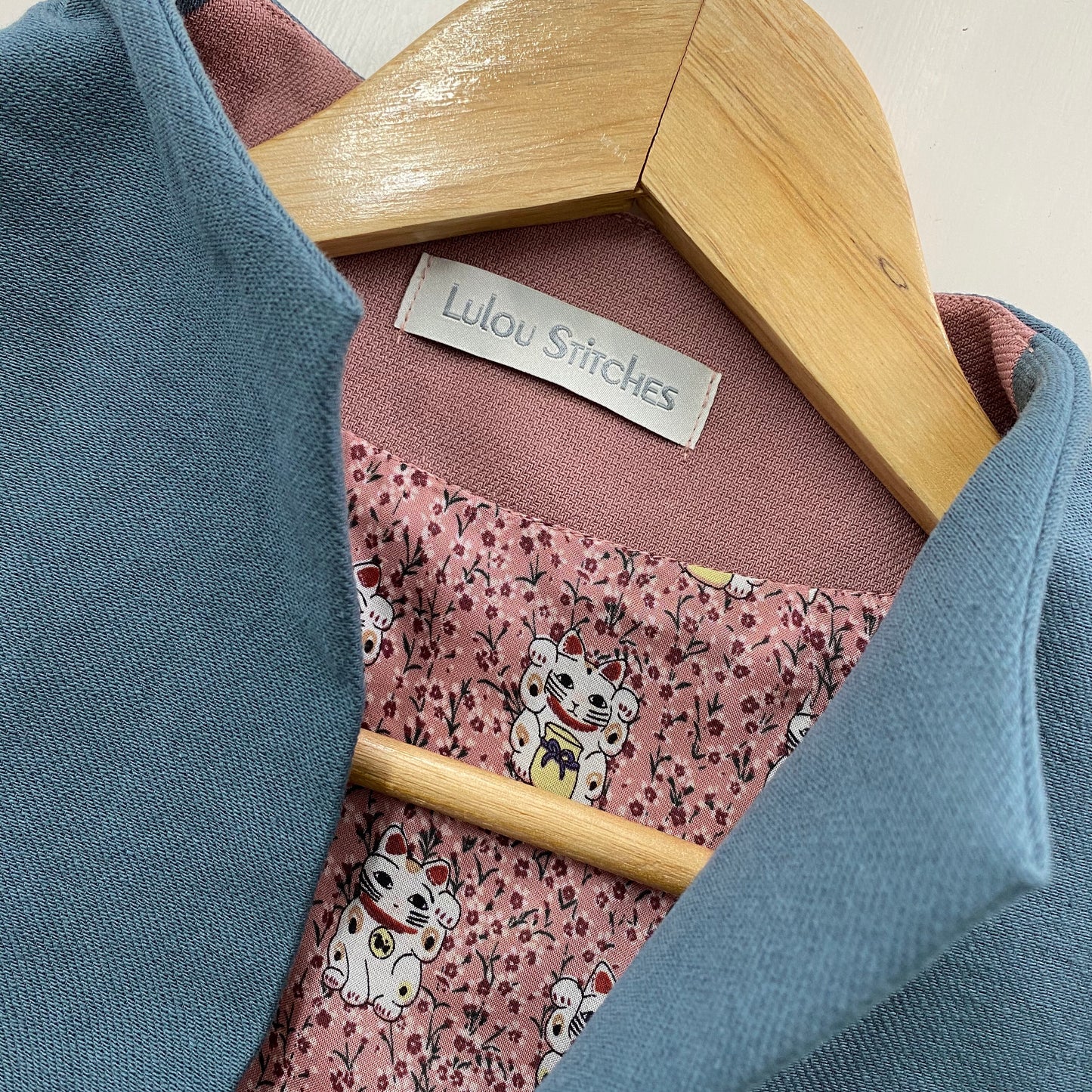Lulou Stitches Papercut Sapporo Coat Lucy Kitty Lining