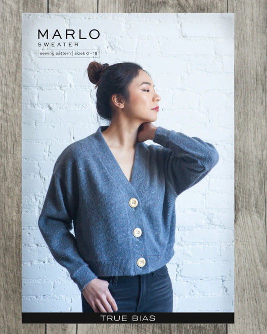 Marlo Sweater Pattern by True Bias