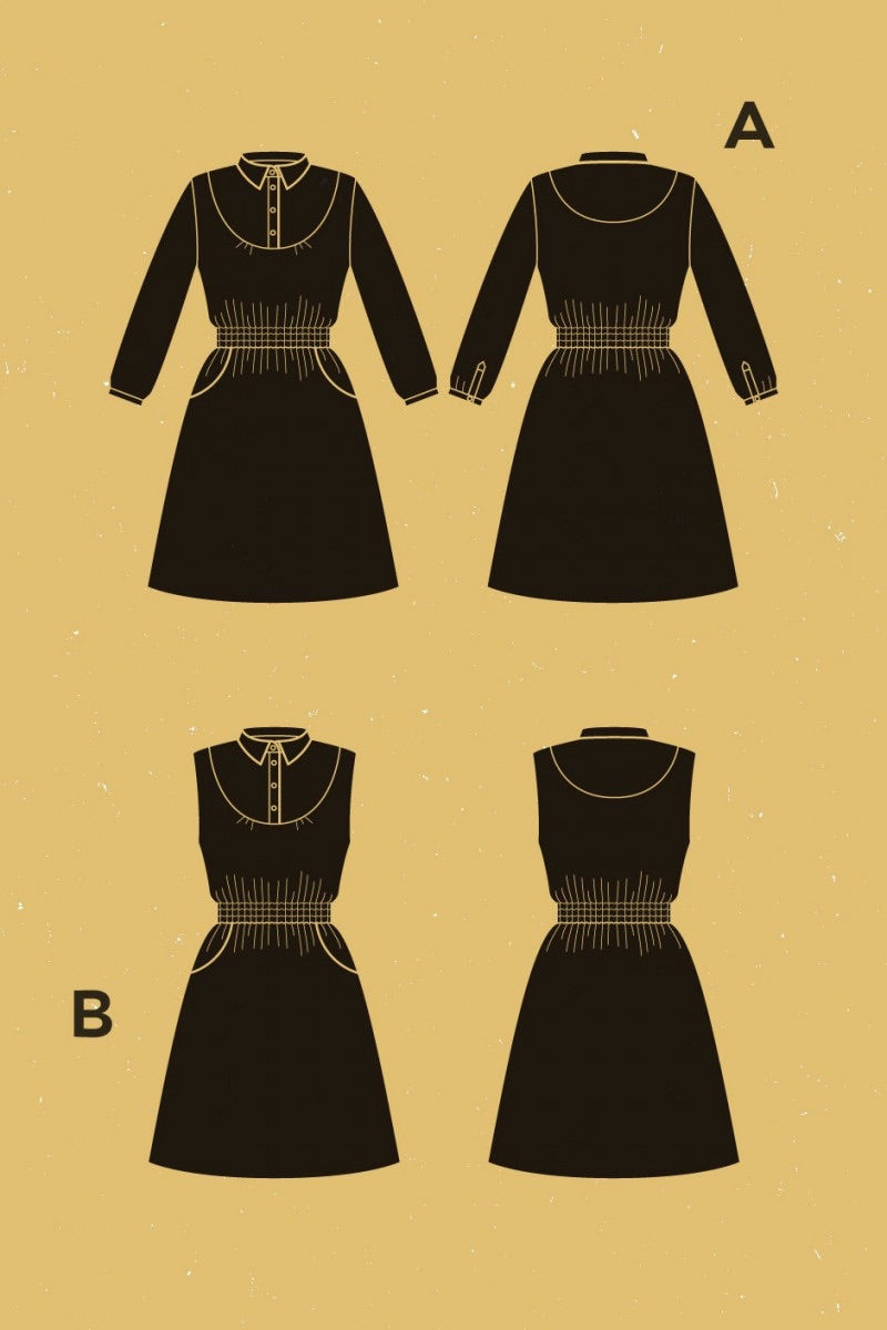 Deer & Doe Cardamome Dress Pattern