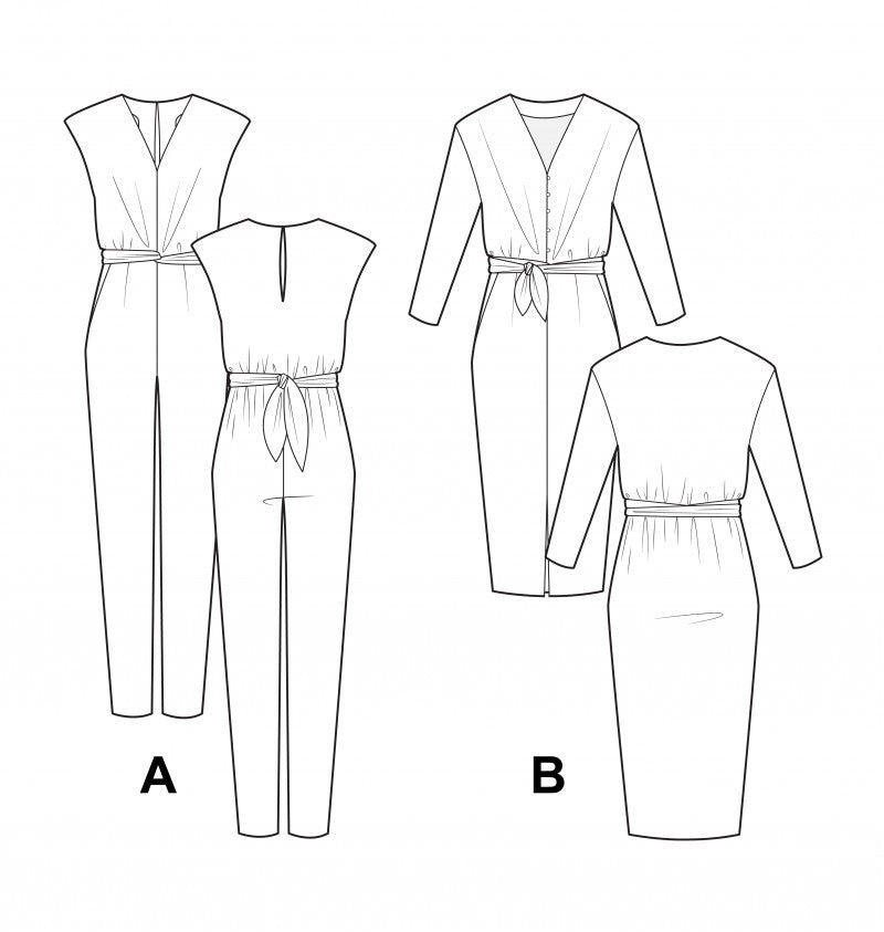 Pauline Alice Mila Jumpsuit Dress Pattern