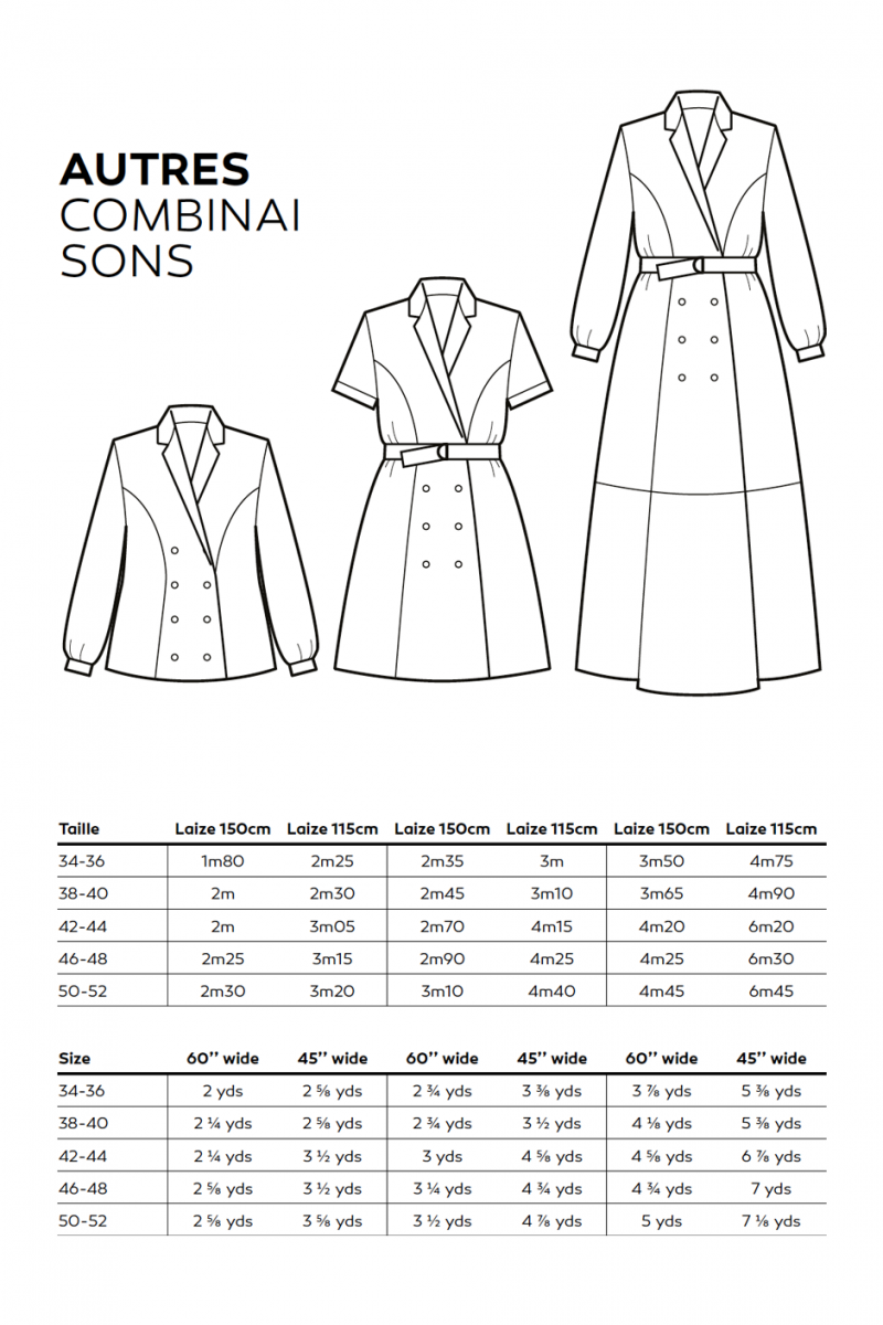Deer & Doe Passiflore Dress Pattern