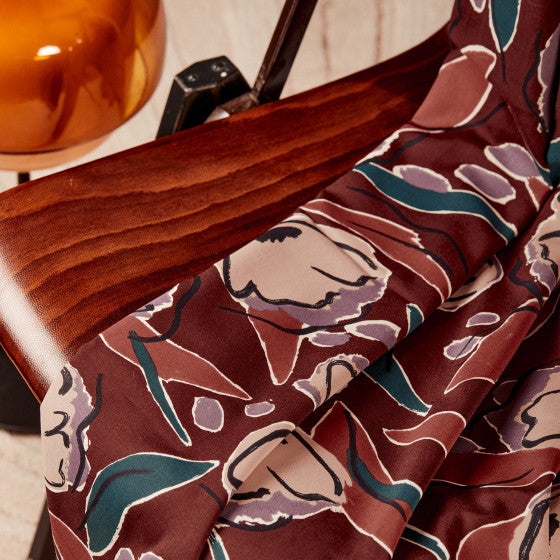 Atelier Brunette Wonderlust Peony Divine Rust Viscose