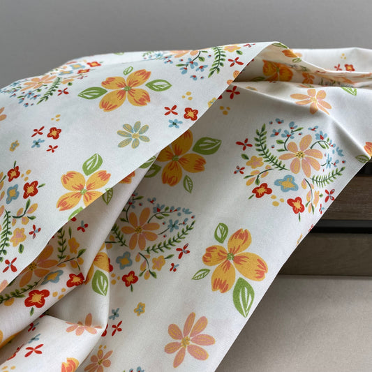 Monaluna Vintage 74 Organic Cotton Poplin Swedish Tea
