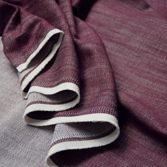 Cousette Fall 2025 The Pioneers Collection Mahogany Denim Fabric