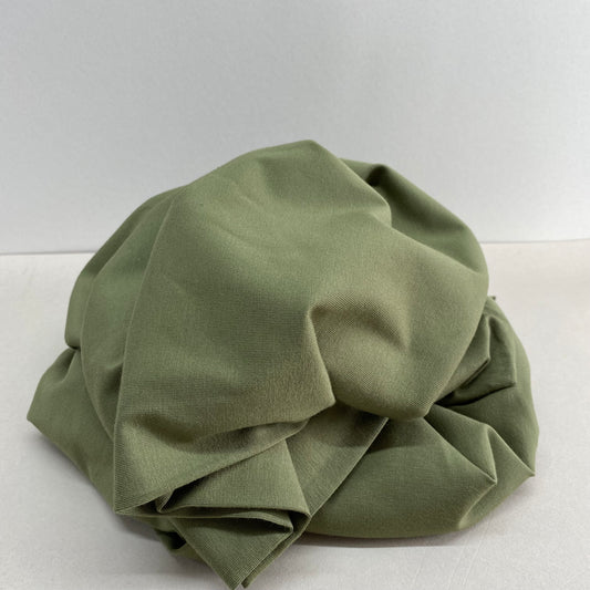 Thandi Cotton Jersey Knit Fabric Olive