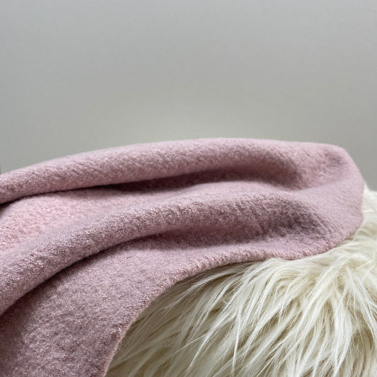 Sarah Boiled Wool Blend Nude