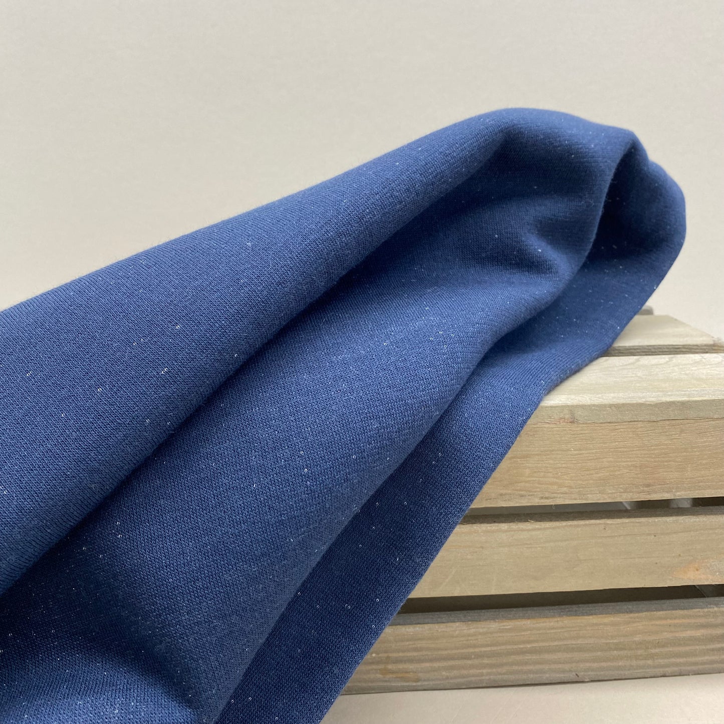 Sparkle Sweatshirt Fleece Navy