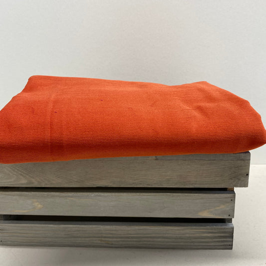Emma Corduroy Fabric Burnt Orange 1.85m