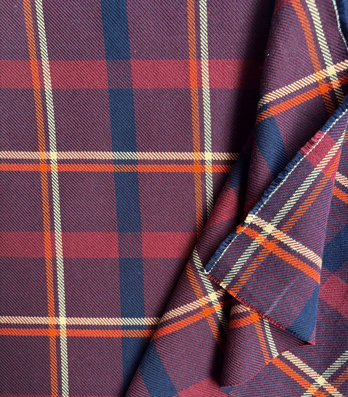 Cousette Highlands Check Cotton