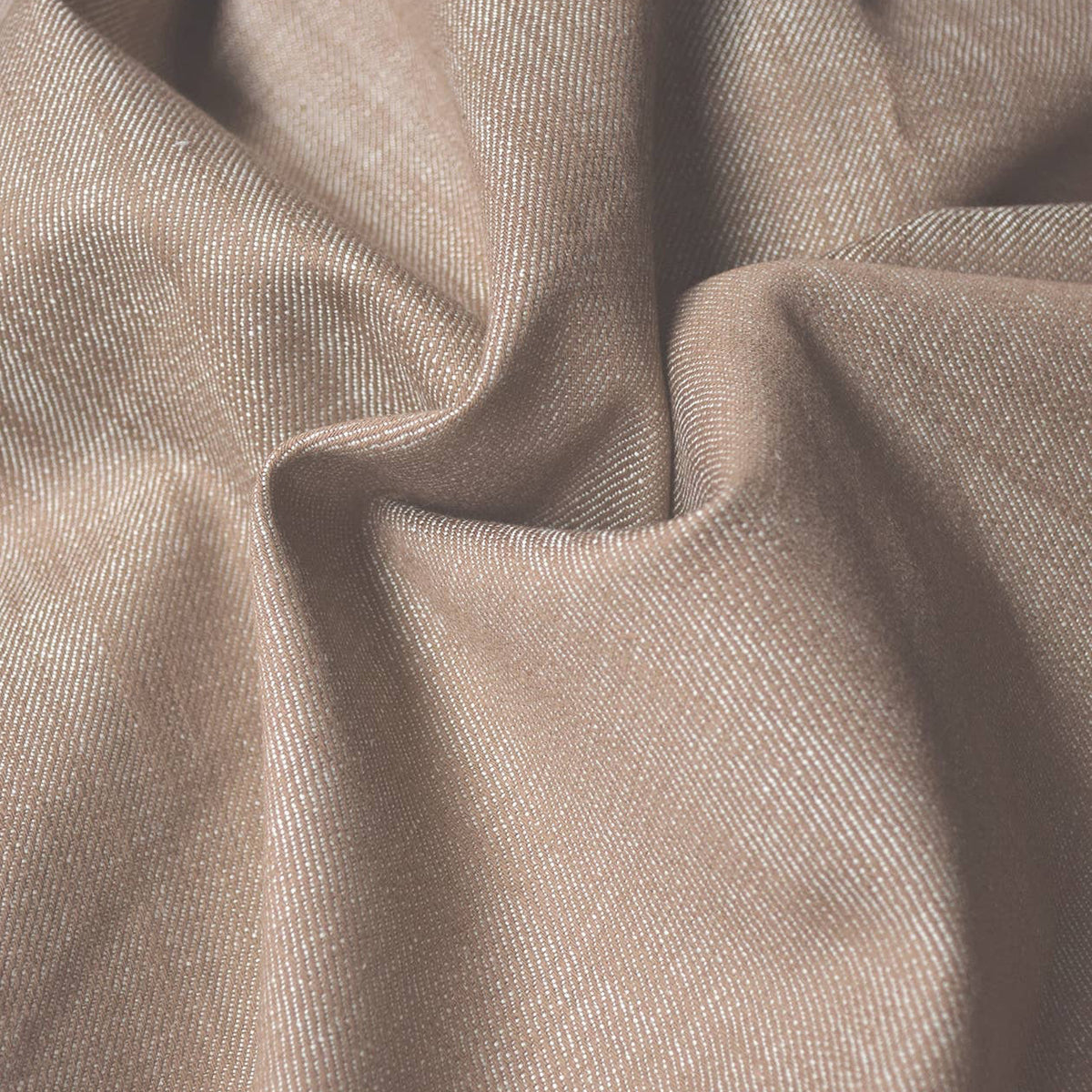 Cousette Cappuccino Denim Fabric