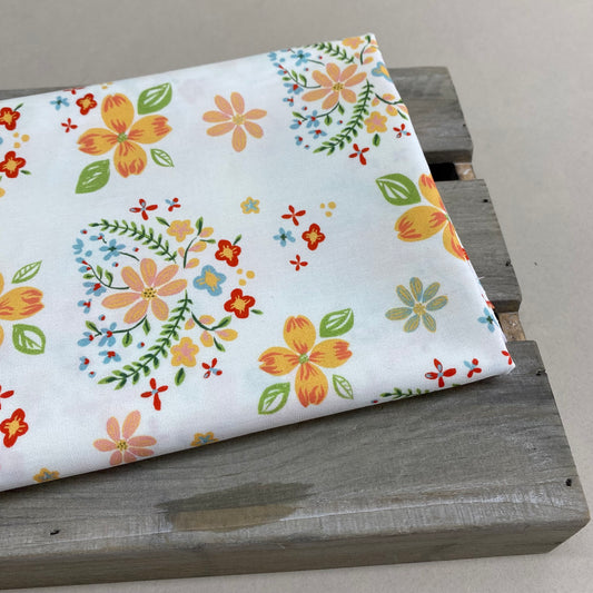Monaluna Vintage 74 Organic Cotton Poplin Swedish Tea