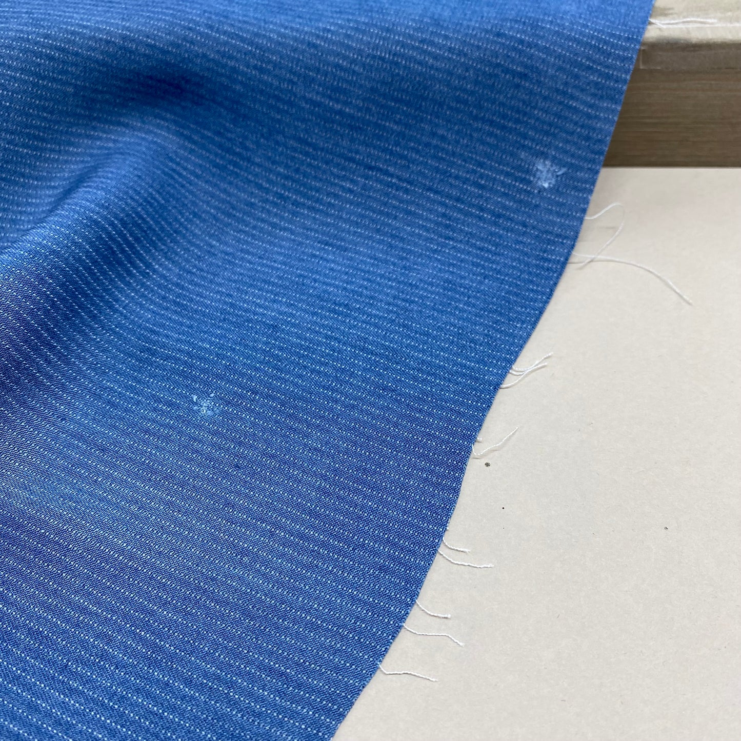 Chambray Stripe Tencel 0.55m - FAULTY