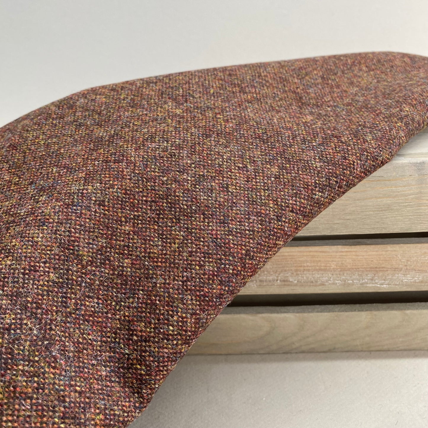 Ex Designer Wool Suit Length 2m Brown Tweed