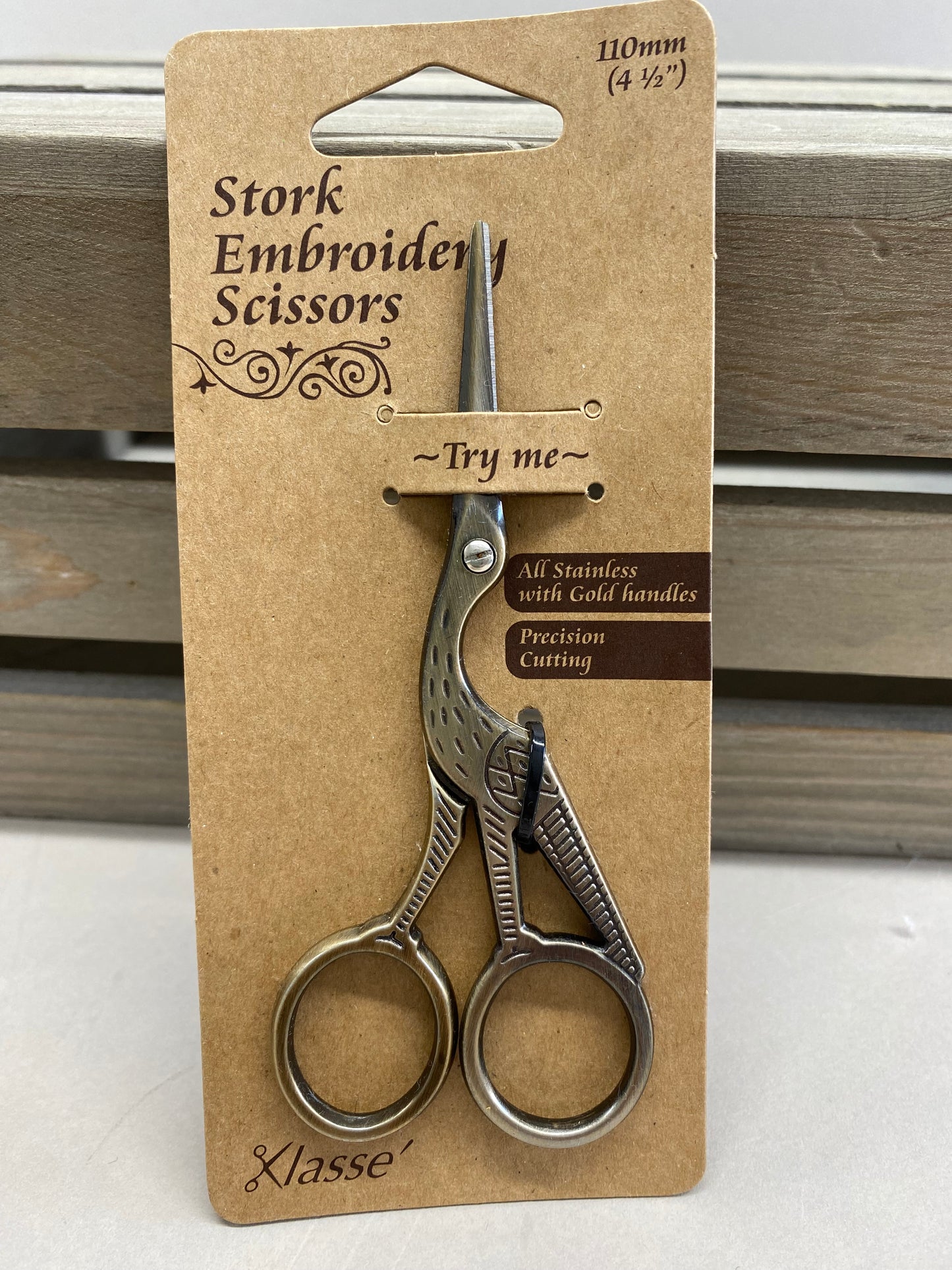 Klasse Stork Embroidery Scissors