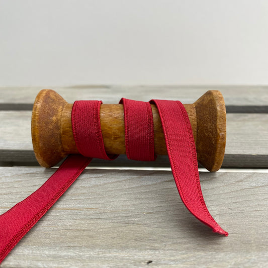 Bra Strapping Lingerie Elastic 12mm True Red