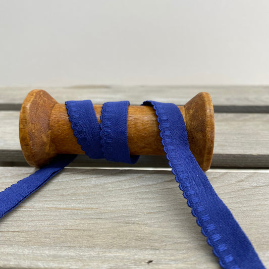 Pantie Lingerie Elastic 10mm Cobalt