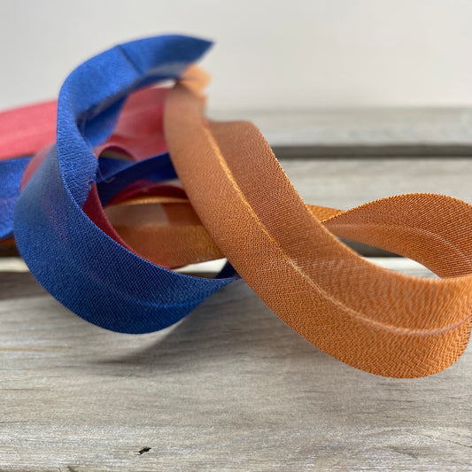 Organza Iridescent Bias Binding 20mm