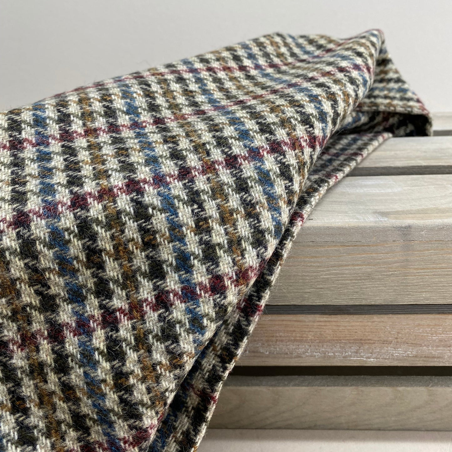 Checked Wool Tweed