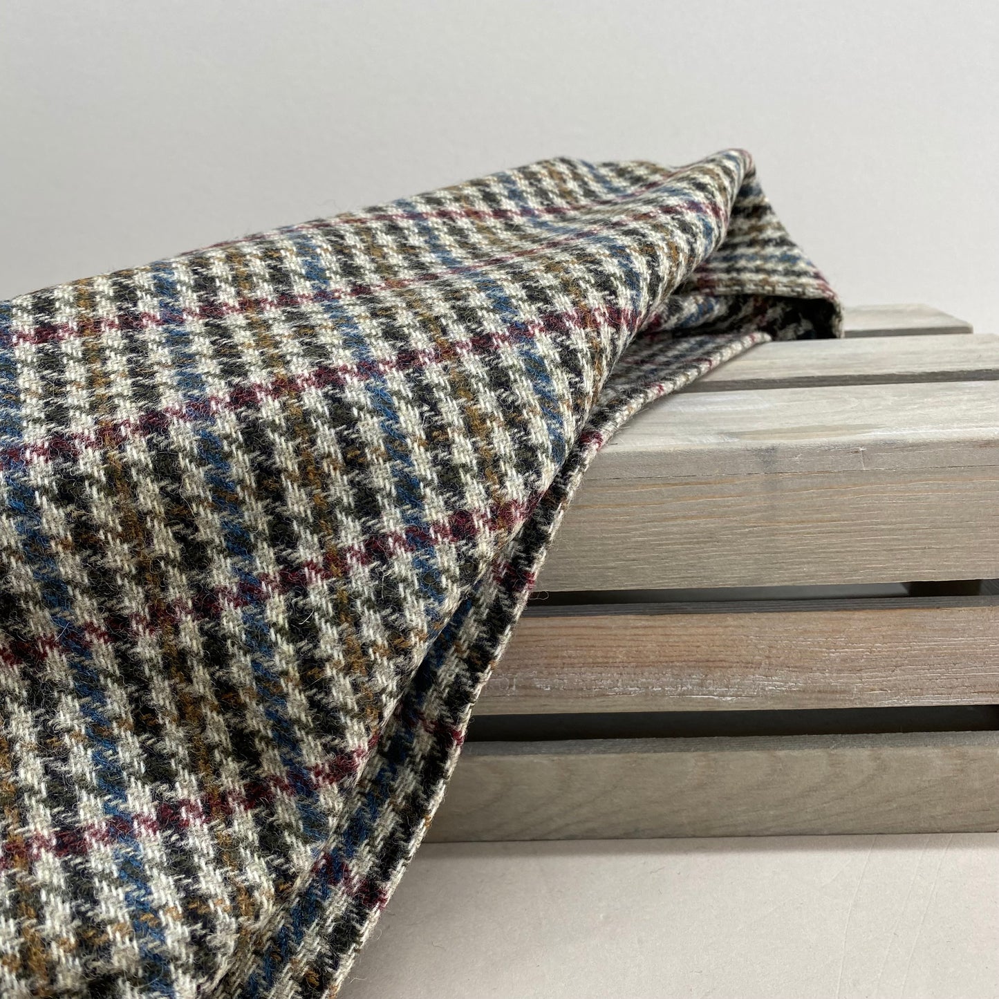 Checked Wool Tweed