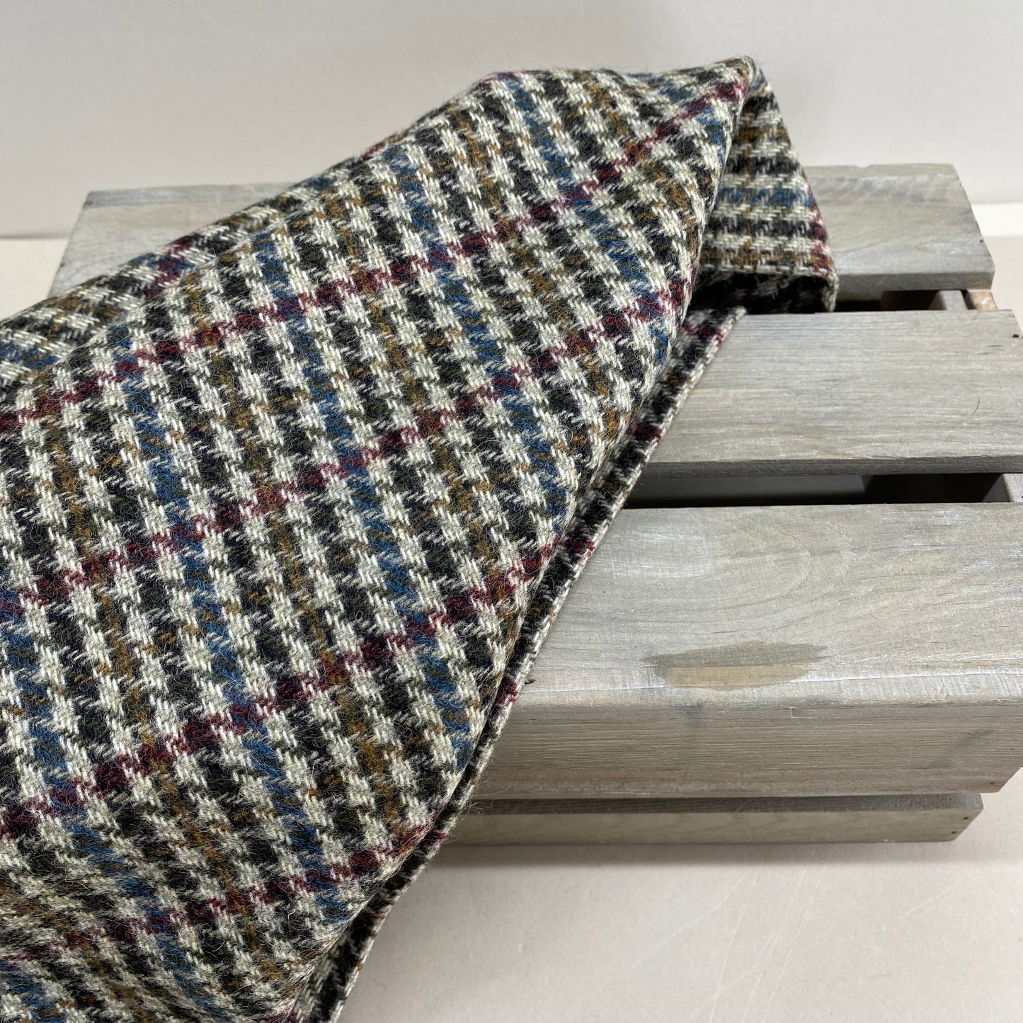 Checked Wool Tweed