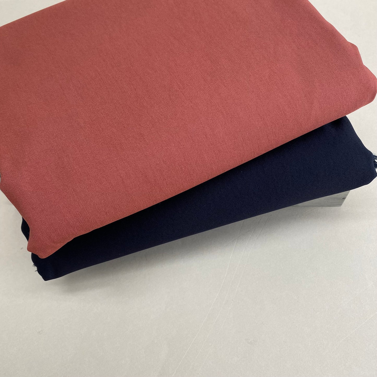Stretch Viscose Bengaline Fabric Spice