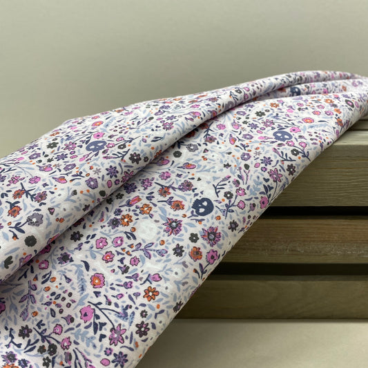 Art Gallery Boneyard Violet from Eerie by Katarina Roccella Cotton Poplin