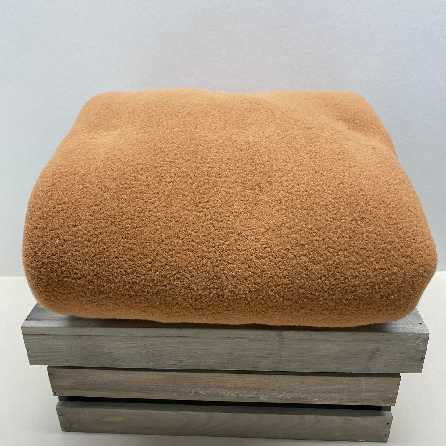 Shelly Pure Cotton Double Fleece Caramel